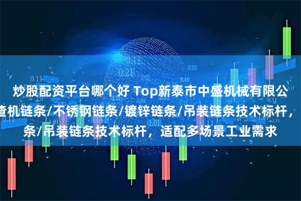 炒股配资平台哪个好 Top新泰市中盛机械有限公司：捞渣机链条/除渣机链条/不锈钢链条/镀锌链条/吊装链条技术标杆，适配多场景工业需求
